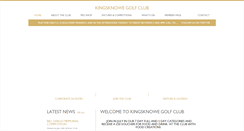 Desktop Screenshot of kingsknowe.com